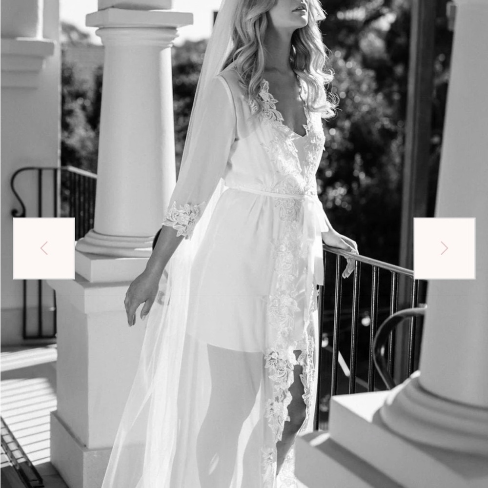 Lè Rose Iris Lace Trim Maxi - Includes Slip